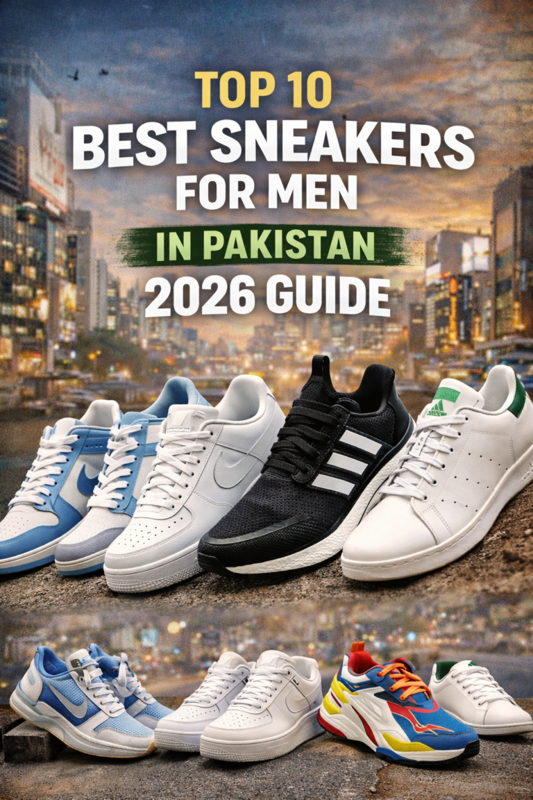 Top 10 Best Sneakers for Men in Pakistan (2026 Guide)