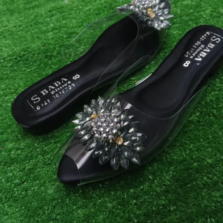 Black Women’s Pumps Heels – Stylish Synthetic Leather Formal Shoes