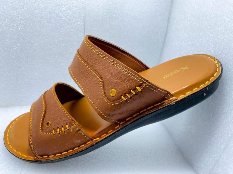 Men’s Mustard Casual Leather Sandals – Premium Comfort, Durable Build & Everyday Style
