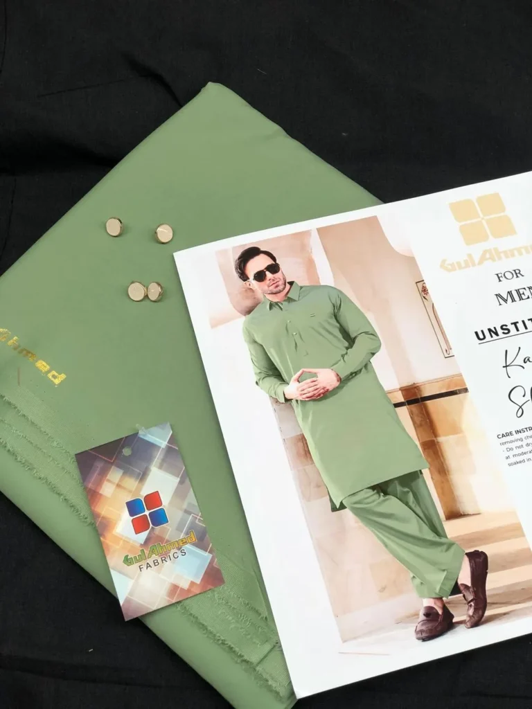 The Modern Summer Essential: Premium Plain Green Wash and Wear Men’s Suit