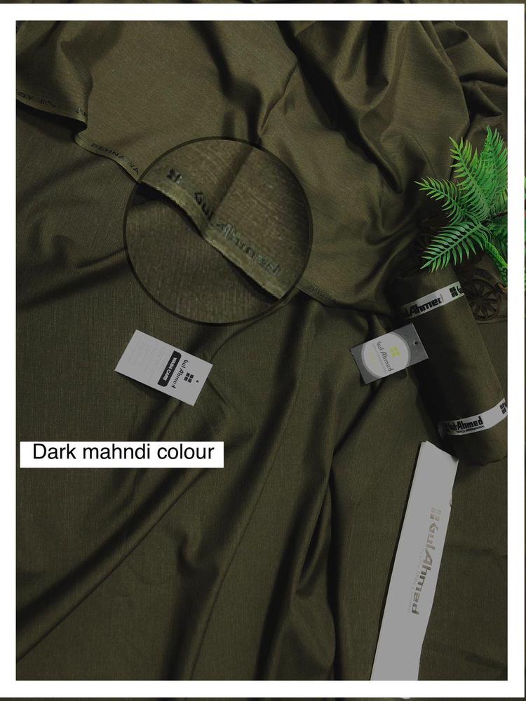 Master the Summer Palette: The Rich Sophistication of Men’s Plain Dark Mehndi Wash and Wear